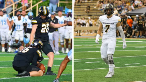 Koch and Kucharski named GLIAC Players of the Week